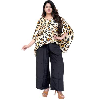 Animal Print Kaftan Co ord set