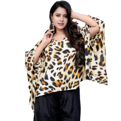 Animal Print Kaftan Co ord set