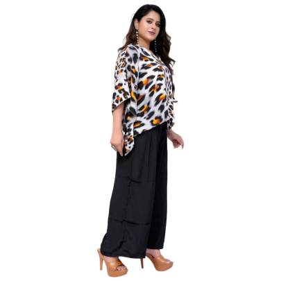 Animal Print Kaftan Co-ord set