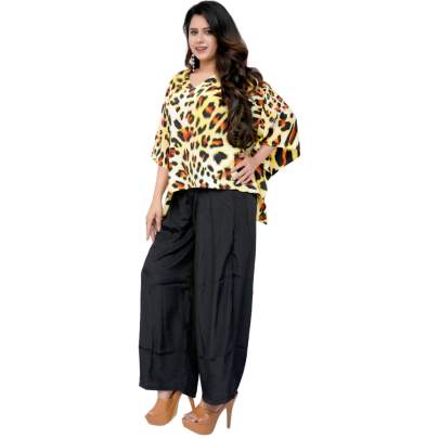 Animal Print Kaftan Co ord set