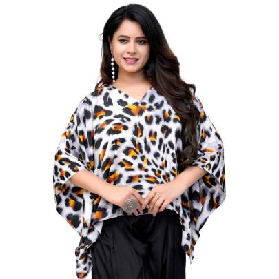 Animal Print Kaftan Co-ord set