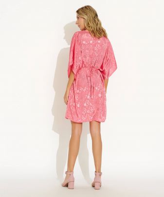 long kaftan Light Pink