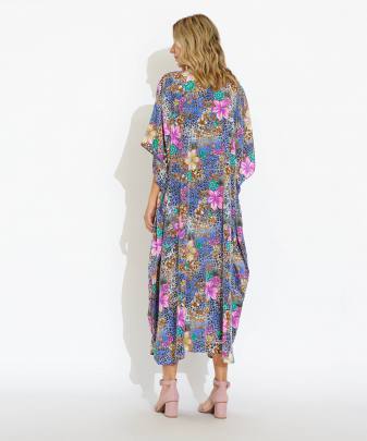 long kaftan purple