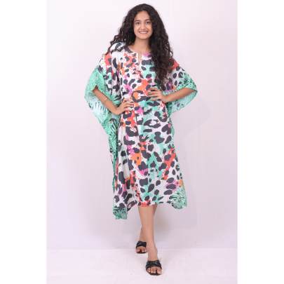 Animal Print Kaftan 