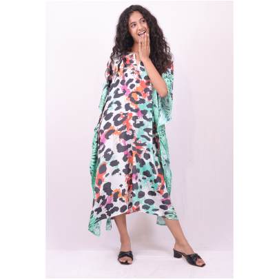 Animal Print Kaftan