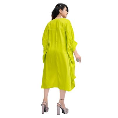 Asymmetric Kaftan Dress