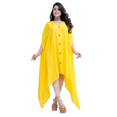 Asymmetric Kaftan style Kurta