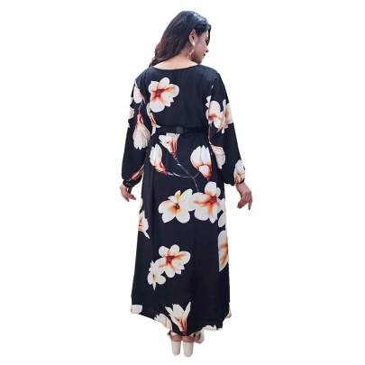 Floral Print Long Dress