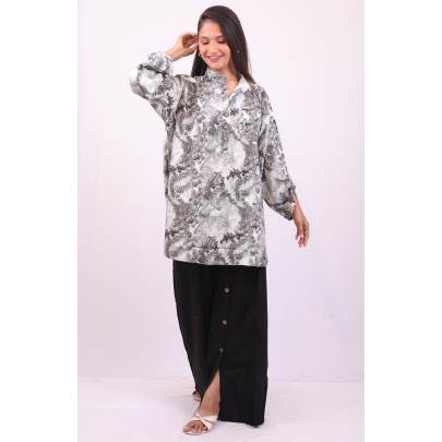 Printed Top and Pant Co-ord Set