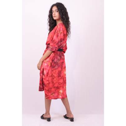 Printed Viscose Kaftan