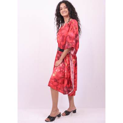 Printed Viscose Kaftan