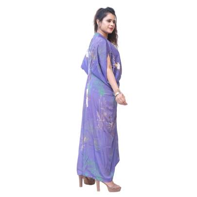 Stylish Ring Kaftan Purple