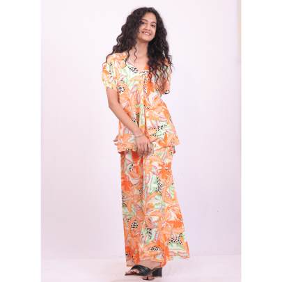 Tropical Inspired Co ord Set
