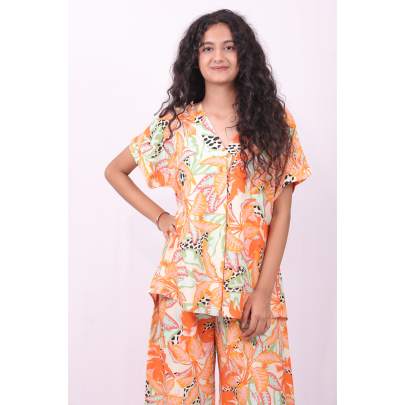 Tropical Inspired Co ord Set