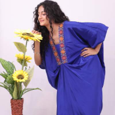 Embroidery kaftans